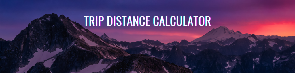 Trip Distance Calculator